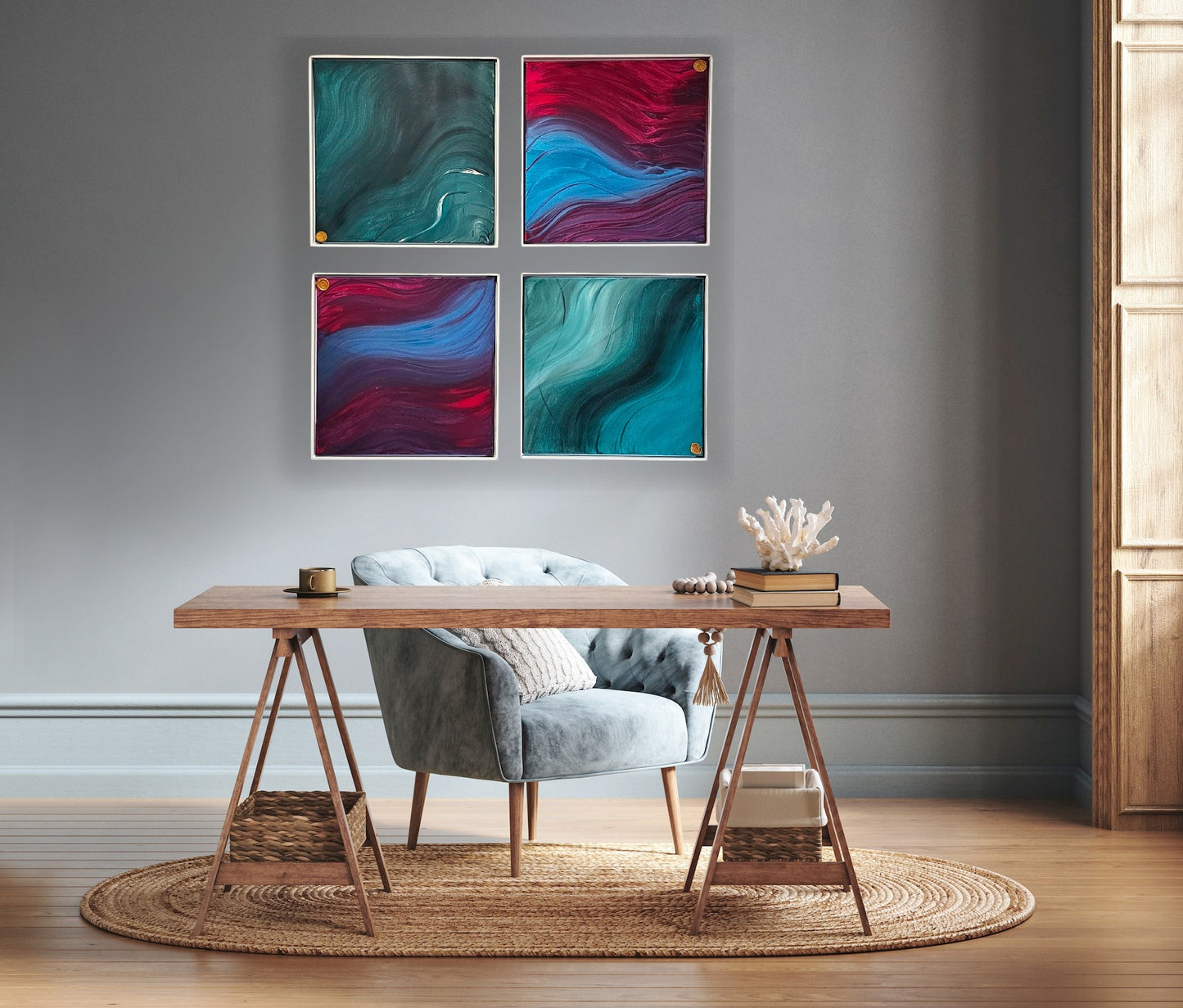 WAVES - 4er Set